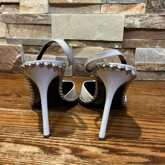Alexander Wang White Studded Heels - Picture 6 of 11